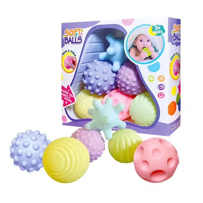 6 PCS Baby Sensory Balls