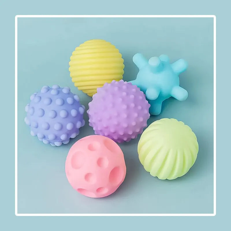6 PCS Baby Sensory Balls