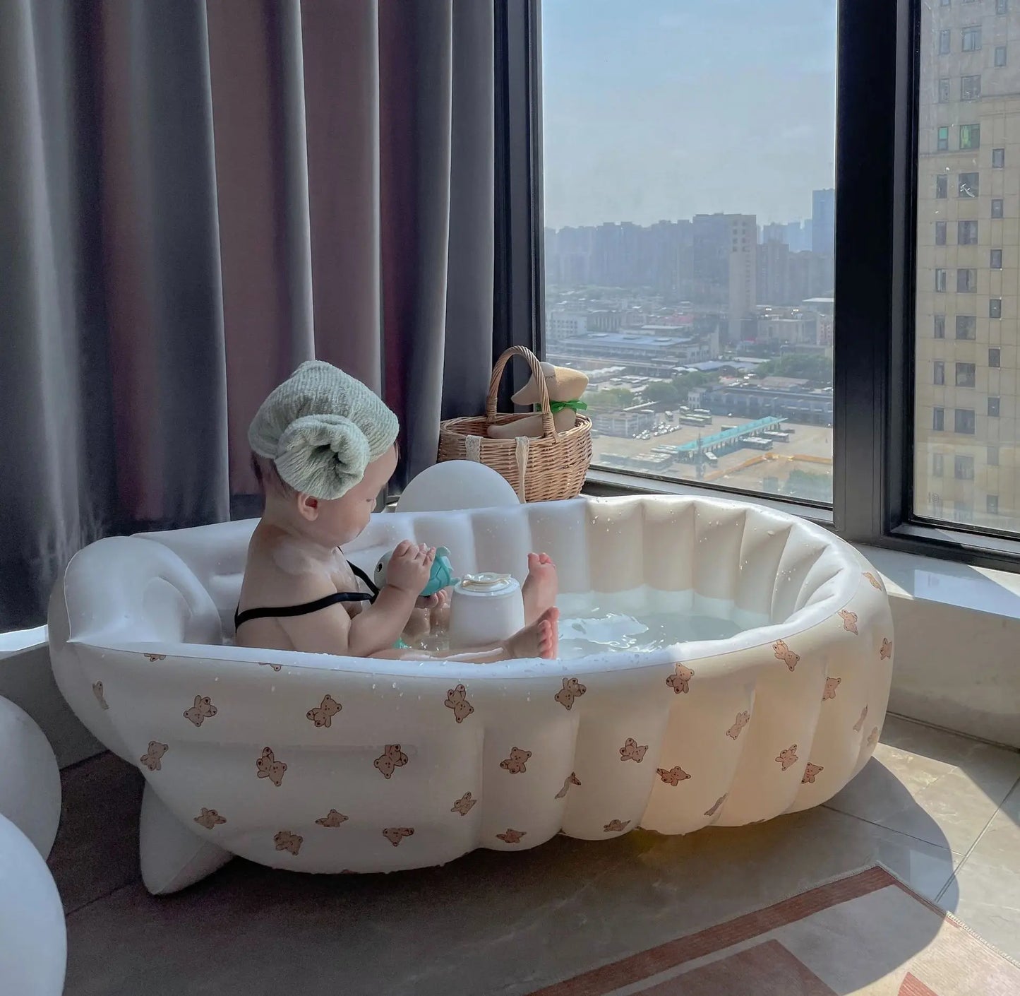 Inflatable Baby Bathtub